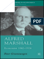 Groenewegen Book On The Contribution of Alferd Marshal