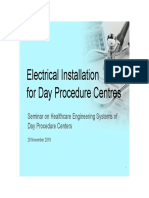 06-Electrical Installations for Day Procedure Centres