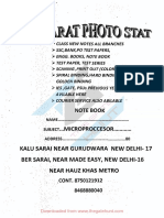 Microprocessor PDF