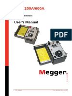 User Manuals of Micro-Ohmmeter MOM200 PDF