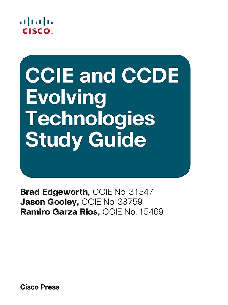 Ccie And Ccde Evolving Technologies Study Guide Pdf Pdf Internet Of