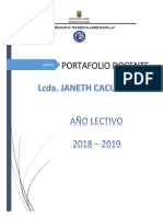 Portafolio Docente