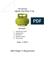 Makalah Ekonomi Kelanggkaan Gas LPG 3 KG