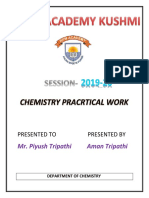 Chemistry Practical