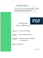 Metier Et Formation TFCC Ofppt Module n1