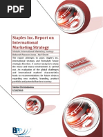 Download Staples International Strategy Report by mc588 SN44036151 doc pdf