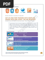 Fiori Course Content PDF