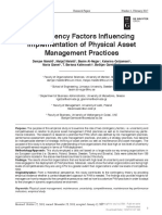 72_[Organizacija] Contingency Factors Influencing Implementation of Physical Asset Management Practices