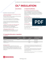 Rockwool Mineral Wool SDS