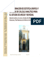 Estatica Grafica y Calculo Analitico Para Analisis de Arcos y Bovedas