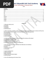 Java Technologies - 2 PG DAC