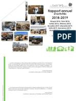 Rapport Annuel 2018-2019 The Beit Project