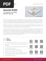 Quectel BG95 LTE Specification V1.0 Preliminary 20190108