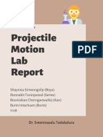 Projectile Lab Report