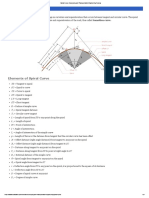 Spiral Curve - Surveying and Transportation Engineering Review