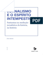 Jornalismo e o espírito intempestivo - NUNO MANNA