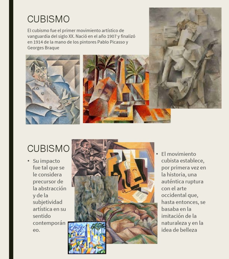 Historia y esencia del cubismo | PDF | Arte