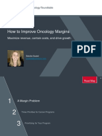 How To Improve Oncology Margins - The Advisory Board 082119 - OR