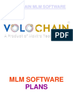 MLM Software PLans - Volochain MLM Software