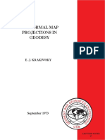 Krakiwsky E.J.-conformal Map Projections in Geodesy