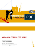 1.50pm (H) Fitness For Work - Fatigue Management - Incorpora