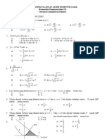 Soal Uas Matematika Peminatan Kelas 12 Semester 1