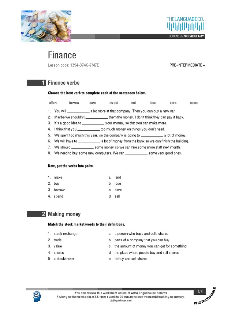 Finance PDF | PDF | Money | Banks
