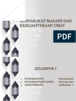 MASYARAKAT MADANI