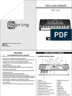 Manual Teclado TC 161