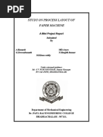 Download Study on Process Layout of Paper Machine by Atreyapurapu Krishna SN44038897 doc pdf