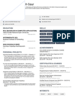 Vishwesh's Resume PDF