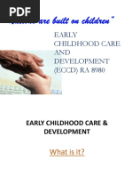 ECCD Programs and Services in the Philippines | PDF | Child Development ...