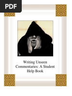 Writing Unseen Commentaries Student Edition PDF