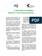 Agricultura Ecologica - La Lucha Biologica en Viñedos Huertos y Cultivos Ecologicos (Cajas Nido Publicidad) PDF