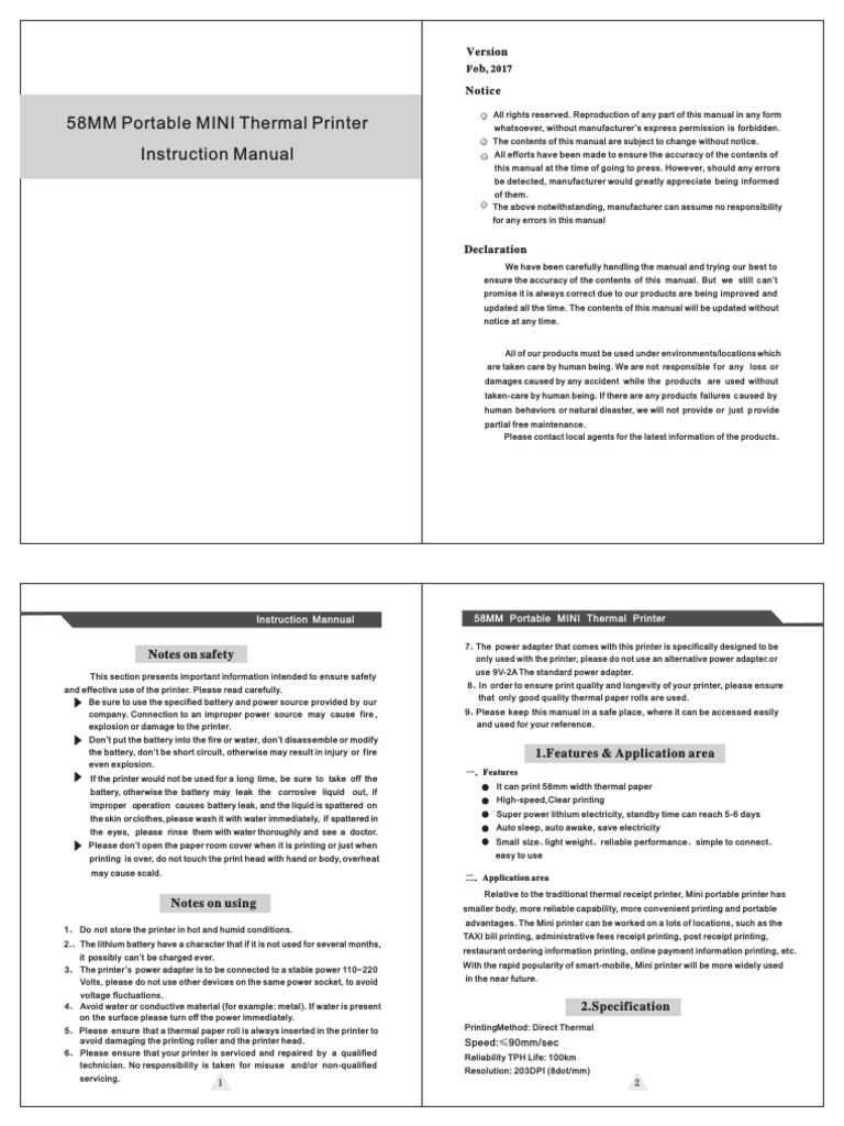 electricity bill printer