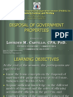 Disposal of Government Properties