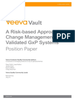 EU Whitepaper - Risk-Based Approach To Change Management of Validated GXP Systems PDF