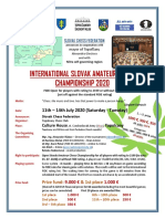 International Slovak Amateur Chess Championship - 2020 ENG
