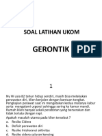 Soal Latihan Gerontik