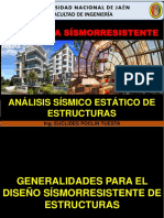 Generalidades para El Diseño Sismorresistente (Ingenieria Sismorresistente (Unj 2019-2) PDF