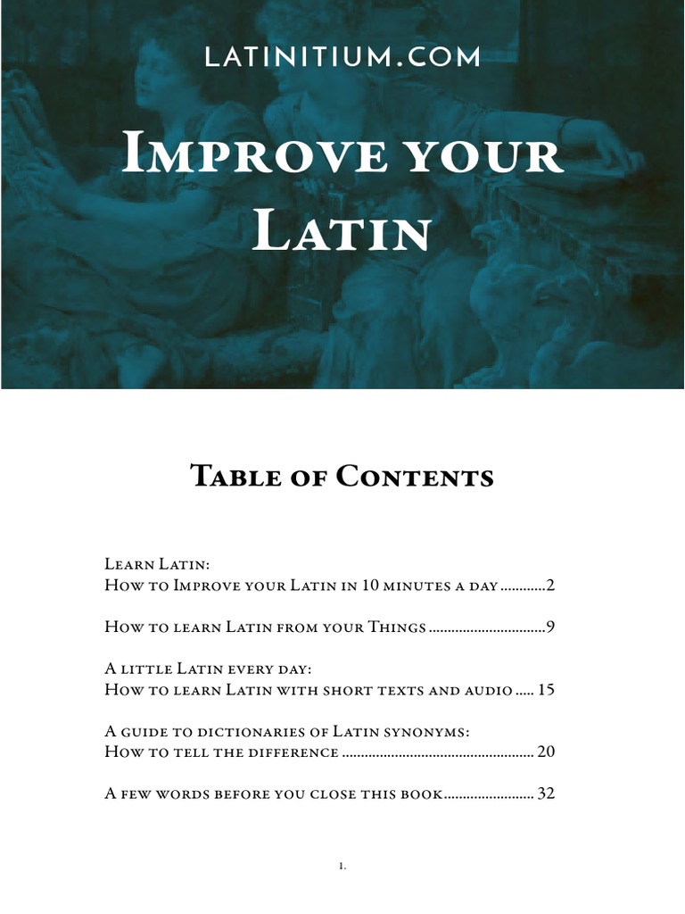 10 Minutes a Day Mastering Latin Through Consistent Short Sessions of