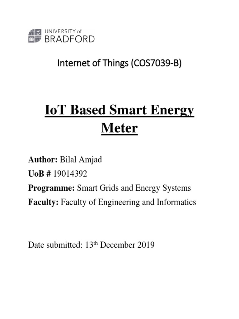 IoT Smart Energy Meter with PZEM-004T | PDF | Internet Of Things ...