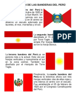 Evolución de las banderas del Perú desde 1820