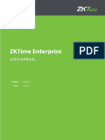 ZKTime Enterprise User Manual Setup and Configuration