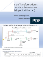 Análisis de Transformadores Trifásicos de La Subestación Guadalupe