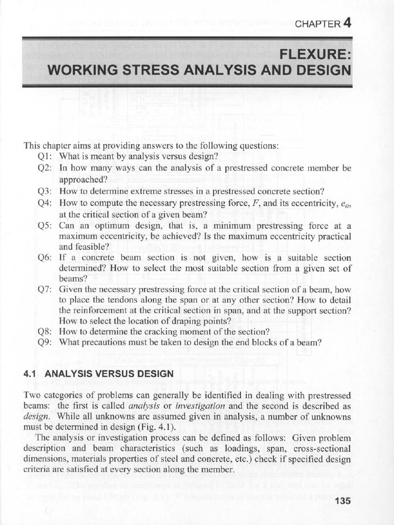 Prestressed Concrete Analysis and Design Fundamentals 2nd Ed CAP 4 PDF ...