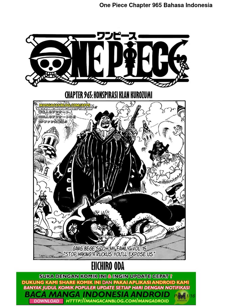 One Piece Chapter 965 Bahasa Indonesia Pdf Pdf