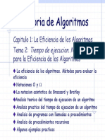 Eficiencia de Algoritmos PDF