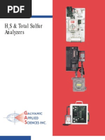 Download H2S  Total Sulfur Analyzers by Bryan Tung SN44042144 doc pdf