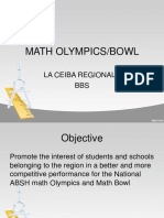 Math Olympics Presentation